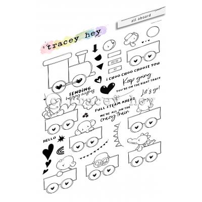Tracey Hey Stempel - All Aboard